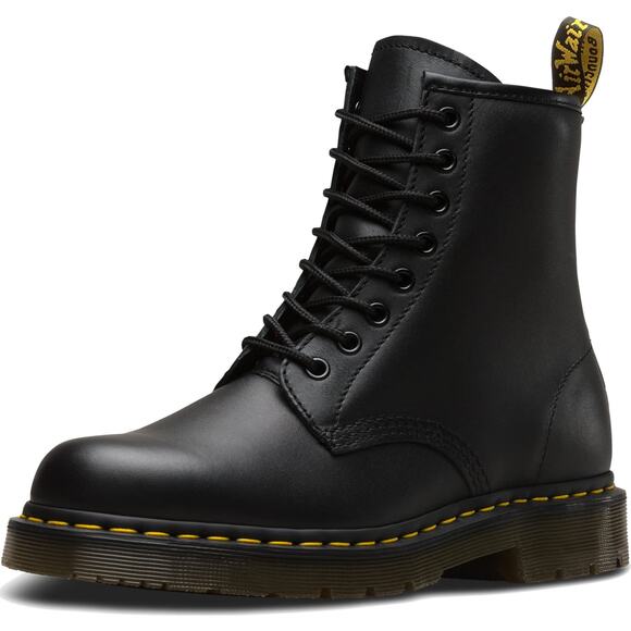 NWT Dr. Martens  Women Black Soft Toe, Slip Resistant, 6 Inch Work Boot (6.0 MW) - Picture 5 of 5